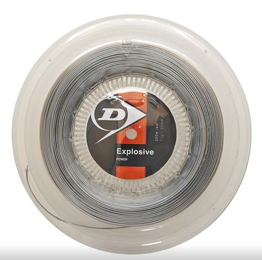 Cordaje Tenis Dunlop Explosive Bobina 200m Gris