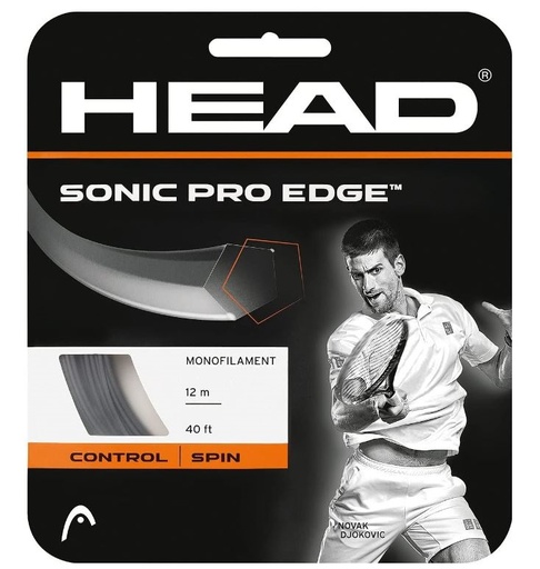 [DAB1348] Cordaje Tenis Head Sonic Pro Edge Set 12m Antracita