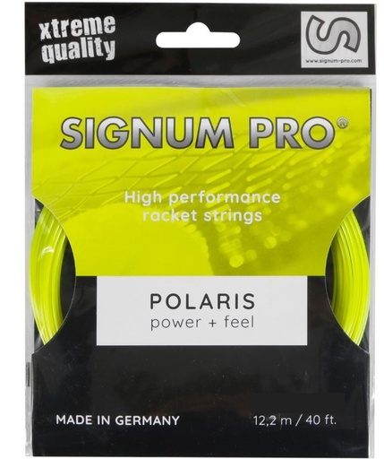 [DAB1800] Cordaje Tenis Signum Pro Polaris Set 12m Amarillo