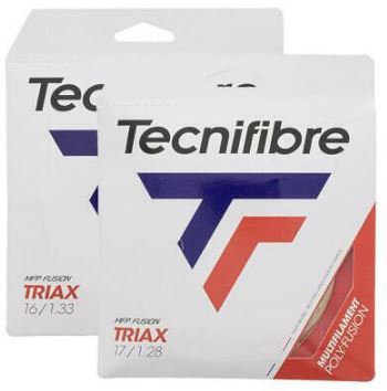 [DAA7911] Cordaje Tenis Tecnifibre Poly Fusion TRIAX Natural Set 12m