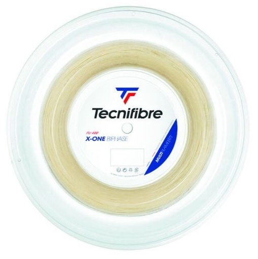 Cordaje Tenis Tecnifibre X-ONE BIPHASE 200m Natural 