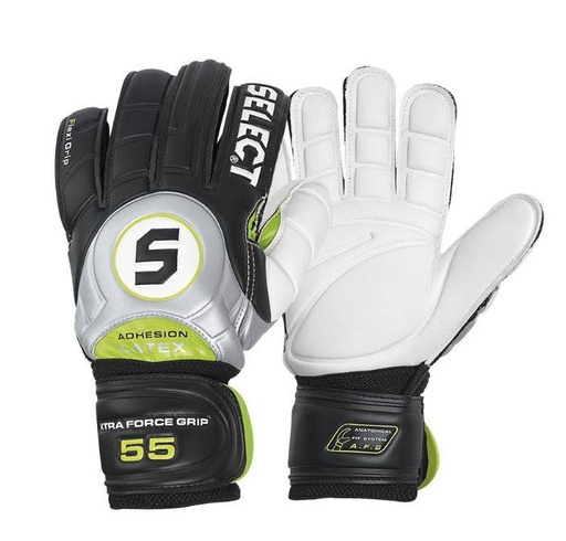 [D200GUA2073-GR-T85] Guantes portero Fútbol Select 55 Extra Force Grip
