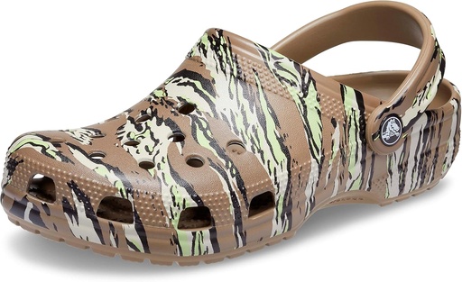 [DAB2084-4647] Zuecos Crocs Classic Camo Khaki Unisex