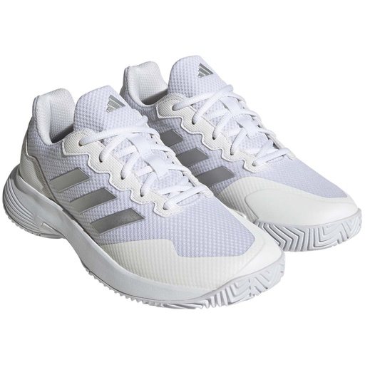 [DAB2341] Zapatillas adidas Gamecourt 2 Mujer Blanco/Plata