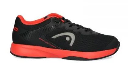 Zapatillas Head Sprint Court Pádel Negro Rojo