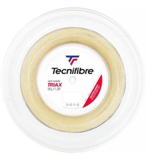 [DAA7912] Cordaje Tenis Tecnifibre Poly Fusion TRIAX Natural Bobina 200m 