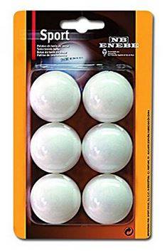 Pelotas Tenis Mesa Enebe SPORT 40 mm Blíster 6
