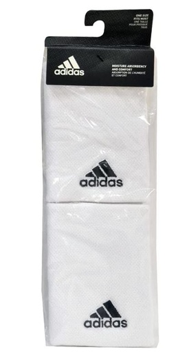 [DAA9588] Muñequeras adidas Elastano XL Blíster 2u