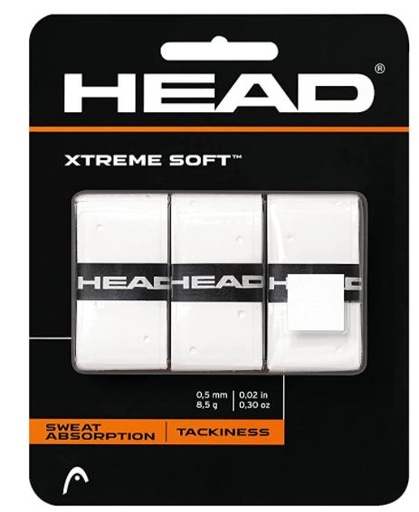 [DAA9602-0] Overgrips Head Xtreme Soft Blíster 3u