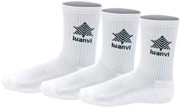 [DAB2516] Calcetines Luanvi Blancos Media caña 3 pares