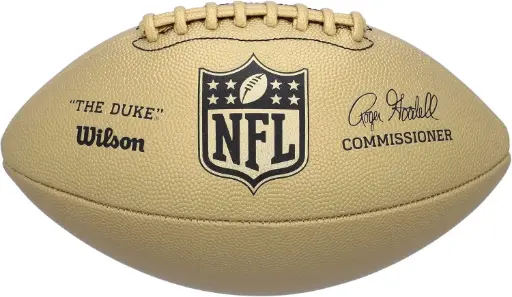 [DAB9882] Balón Fútbol Americano Wilson NFL Duke Metallic Edition Gold Official Size 