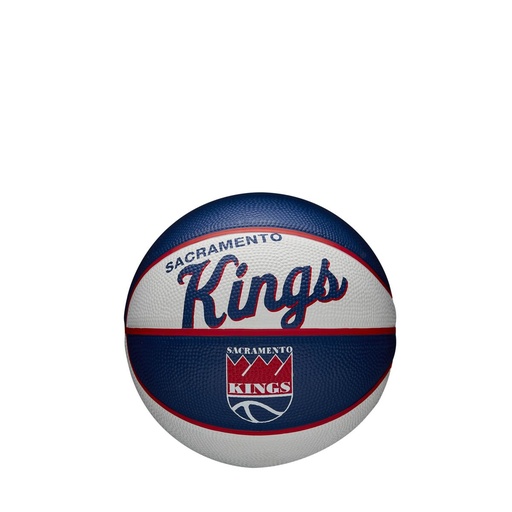 [DAC0683] Balón Baloncesto Mini Wilson NBA Team Retro Sacramento Kings Talla 3