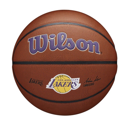 [DAC0679] Balón Baloncesto Wilson NBA Team Alliance Los Angeles Lakers Talla 7