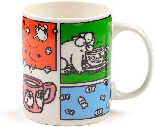 [DAC0466] Taza de Porcelana Gato Simon's Cat 2024