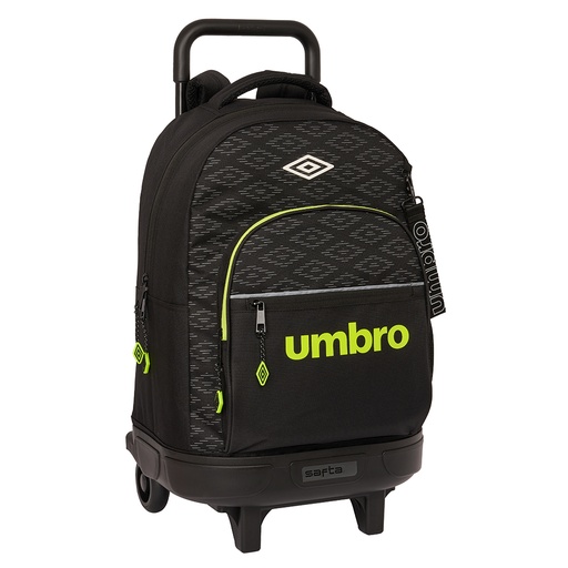 [DAC0761] Mochila Grande Umbro con Ruedas Compact Extraíble Lima