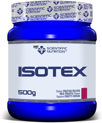 [DAC0847] Bebida Isotónica en Polvo Isotex 500g Sabor Frutos Rojos