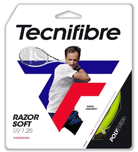 [DAC0507] Cordaje Tenis Tecnifibre Razor Soft SET 12m 1.25mm Lima