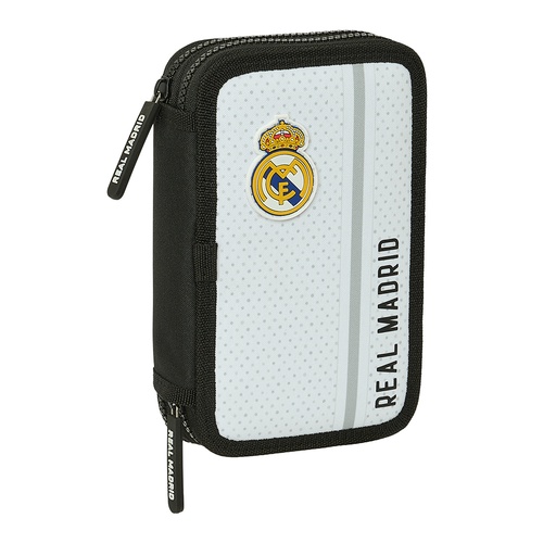 [DAC0908] Estuche Plumier Doble 28 piezas Real Madrid (BJ)