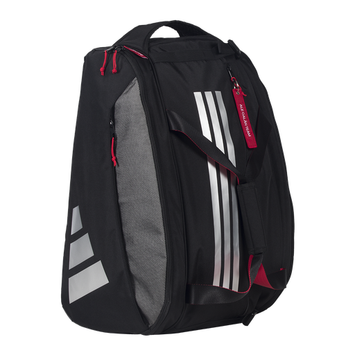 [DAC0925] Paletero adidas Racket Bag Multigame 3.4 Negro/Rojo