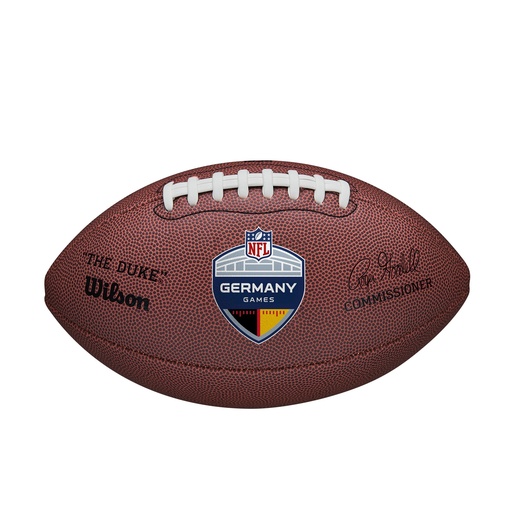 [DAC1109] Balón Fútbol Americano Wilson NFL Germany Games Duke Replica