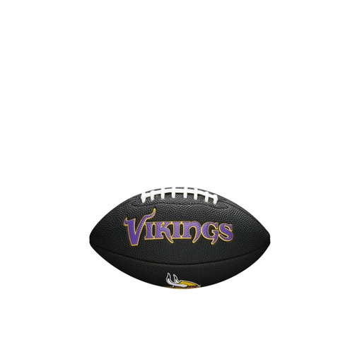 [DAC1147] Balón Fútbol Americano Wilson Mini NFL Team Soft Touch Minnesota Vikings