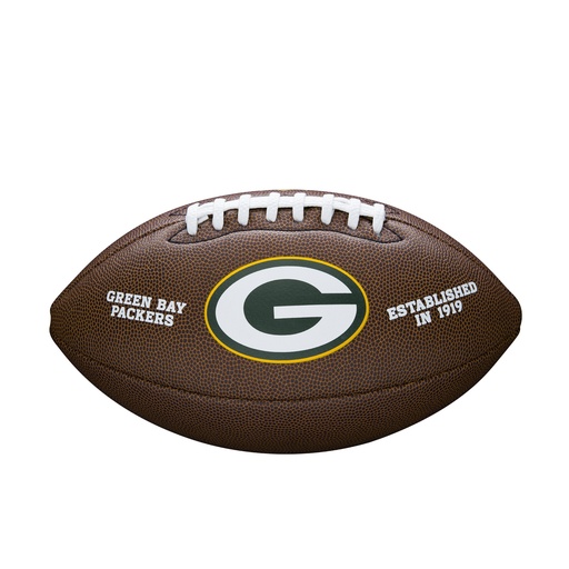 [DAC1161] Balón Fútbol Americano Wilson NFL Licensed Ball Green Bay Packers