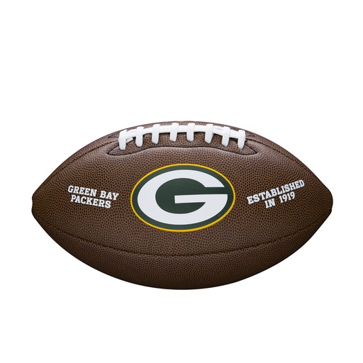 [DAC1161] Balón Fútbol Americano Wilson NFL Licensed Ball Green Bay Packers