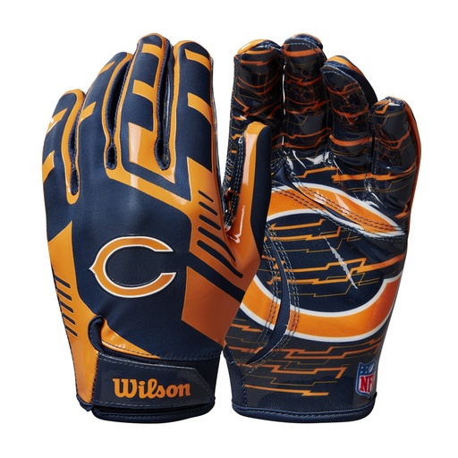 [DAC1163] Guantes Fútbol Americano Wilson Ad NFL Stretch Fit Gloves Ch