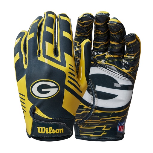 [DAC1165] Guantes Fútbol Americano Wilson Ad NFL Stretch Fit Gloves Gb