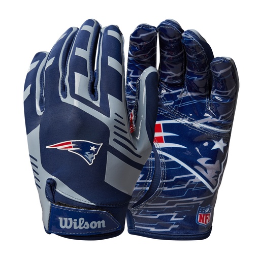 [DAC1166] Guantes Fútbol Americano Wilson Ad NFL Stretch Fit Gloves Ne