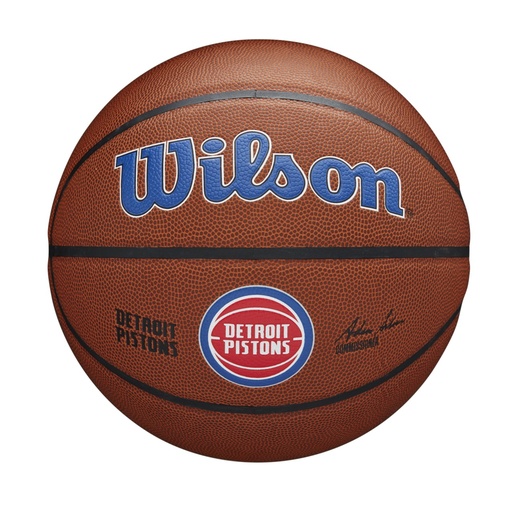 [DAC1253] Balón Baloncesto Wilson NBA Team Alliance Detroit Pistons Talla 7