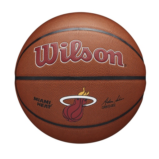 [DAC1260-1] Balón Baloncesto Wilson NBA Team Alliance Miami Heat Talla 7