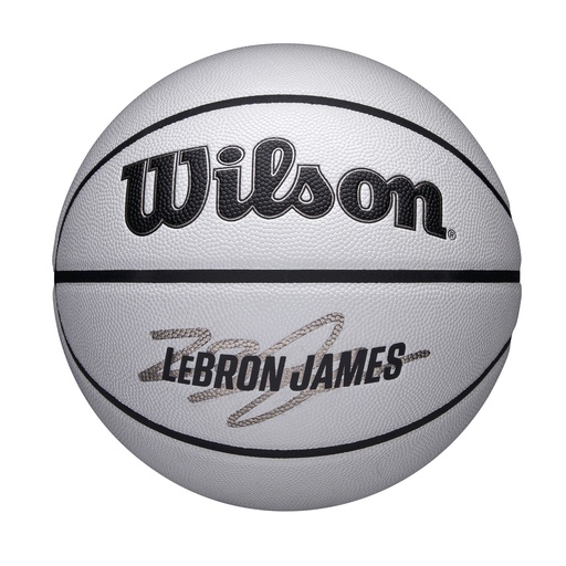 [DAC1276-1] Balón Baloncesto Wilson NBA Player Icon Ultravioleta Lebron James Talla 7