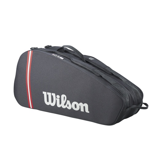 [DAC1328] Raquetero Wilson Team 6 Raquetas 2025 Negro