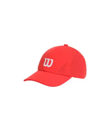 [DAC1378-0] Gorra Wilson U Active Perforada Rojo