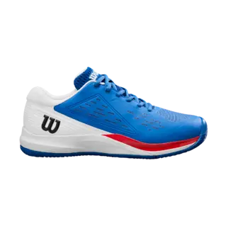 [DAC1390-0] Zapatillas Wilson Rush Pro Ace Clay Azul/Blanco/Rojo Hombre