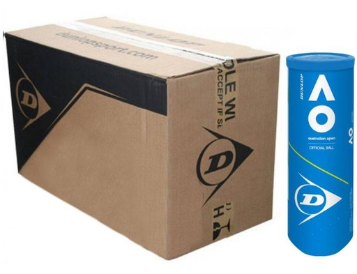[DAB1632-K24] Pelotas Tenis Dunlop AUSTRALIAN OPEN B3 24 Botes 3 pelotas