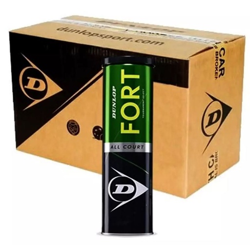 [DAA9278-K18] Pelotas Tenis Dunlop FORT ALL COURT B4 18 Botes de 4 pelotas