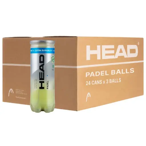 [DAC0493-24] Pelotas Pádel Head Pádel Pro+ 24 Botes de 3 Pelotas