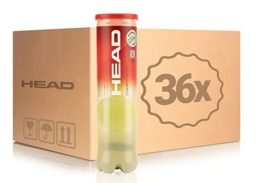 [DAB2068-36] Pelotas Tenis Head Championship B4 36 Botes 4 pelotas