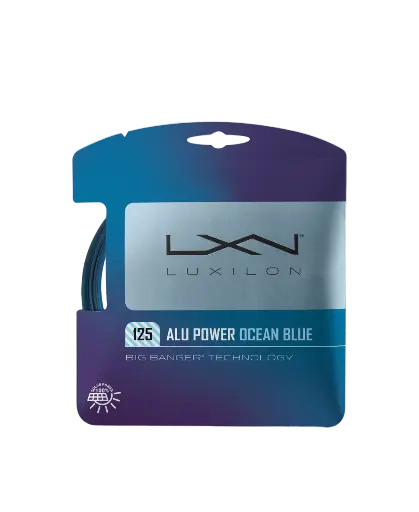 [DAC1505-125] Cordaje Tenis Luxilon Ocean Blue 1.25mm Set 12m Azul