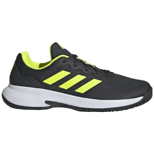 Zapatillas adidas Gamecourt Hombre Carbon/Lucid Lemon