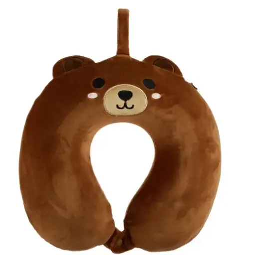 [DAC1545-1] Almohada de Viaje con Memoria de Forma Oso Adoramals Relaxeazzz