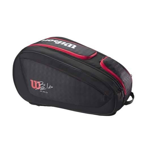 [DAC1564-1] Paletero Wilson Bela v3 Negro/Rojo