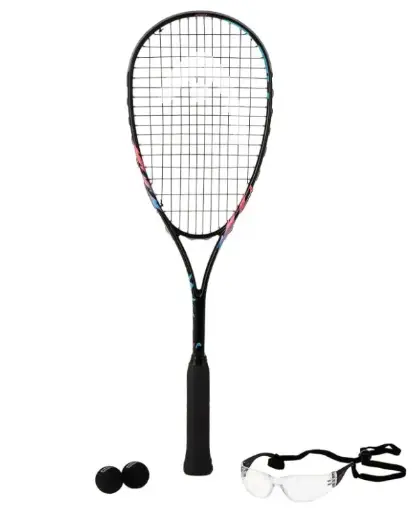 [DAC1573-1] Raqueta Squash Head Spark Elite Pack Pelotas + Gafas