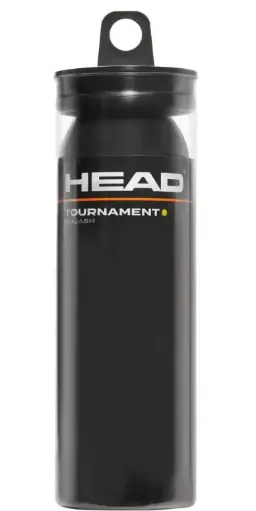 [DAC1576-1] Bolas Squash Head Tournament (Punto Amarillo) Bote 3 Pelotas