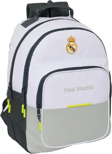 [DAC1624] Mochila Doble Adaptable a Carro Real Madrid Equipación 25/26