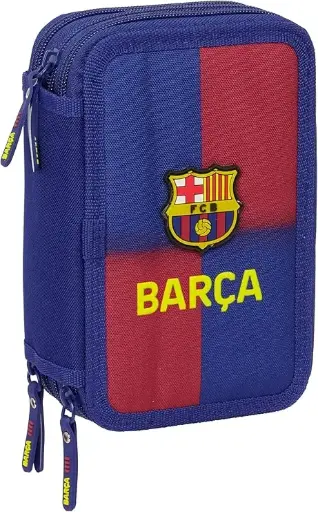 [DAC1663] Estuche Plumier Triple 37 Piezas F.C.Barcelona 1ª Equipación 25/26