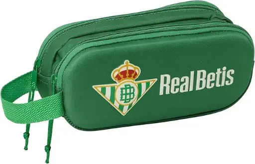 [DAC1671] Estuche Portatodo Doble 3D Real Betis Balompié