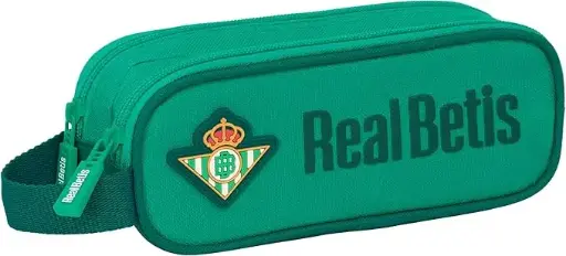 [DAC1678] Estuche Portatodo Doble Resistente al Agua Real Betis Balompié